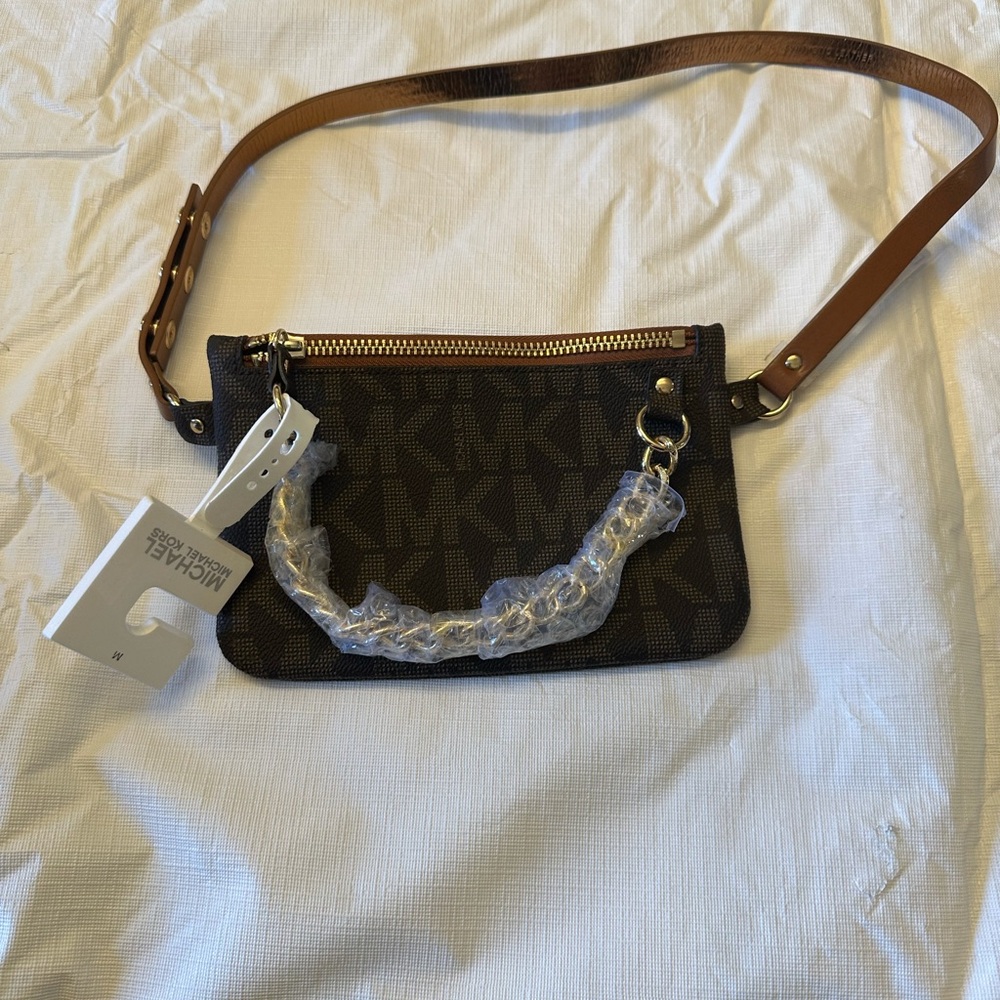 Belt Bag Michael Kors Brown Waist Bag - - NWT